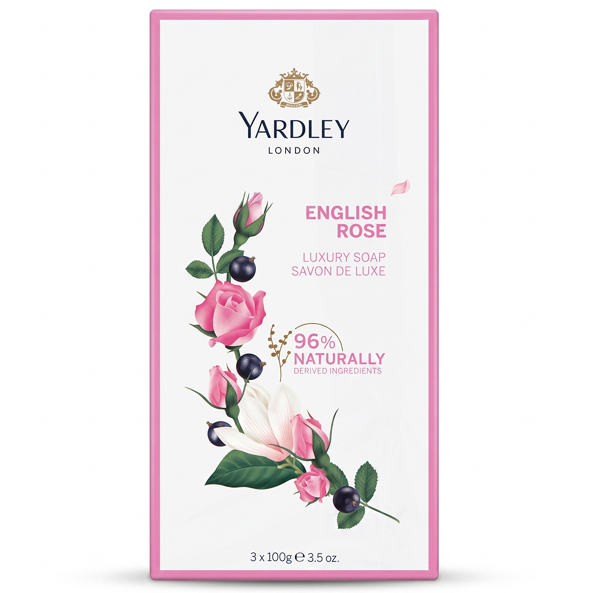Yardley Soap English Rose 100g X 3pcs