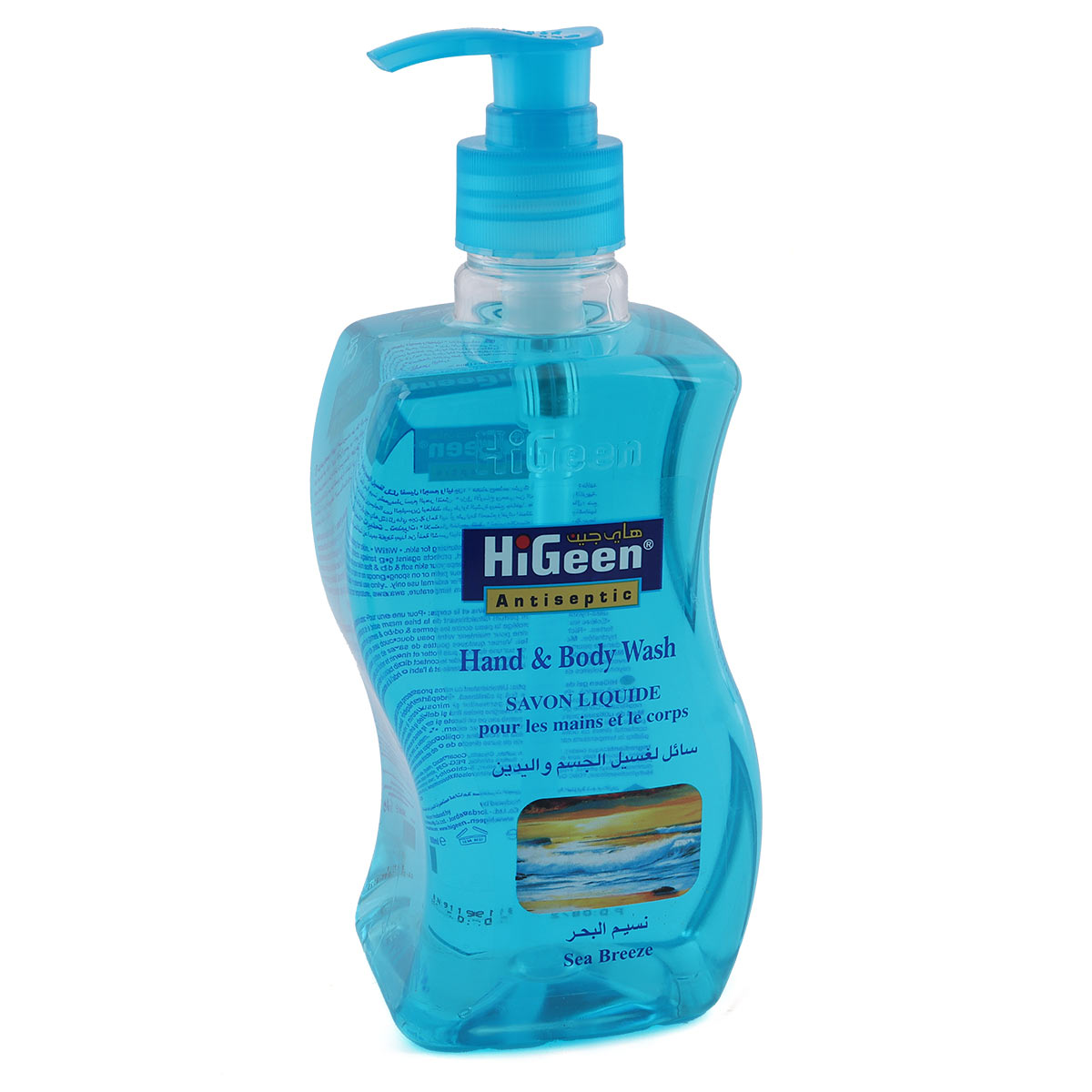 Hi Green Antiseptic Hand & Body Wash Ultra Moisturizing 500ml