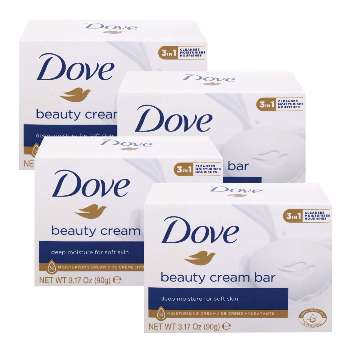 Dove Beauty Cream Soap 4x90g | Personal Care | Skin & Body Care | Liquid & Bar Soap Dove Beauty Cream Soap 4x90g | Personal Care | Skin & Body Care | Liquid & Bar Soap