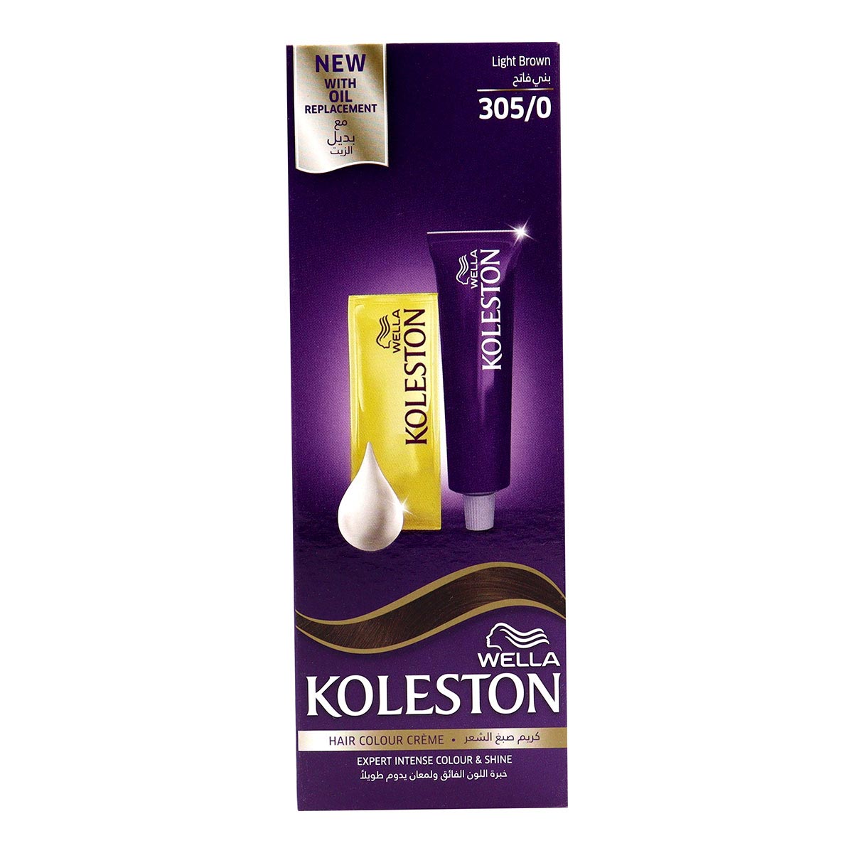 Wella Koleston Hair Color Cream Light Brown 305/0