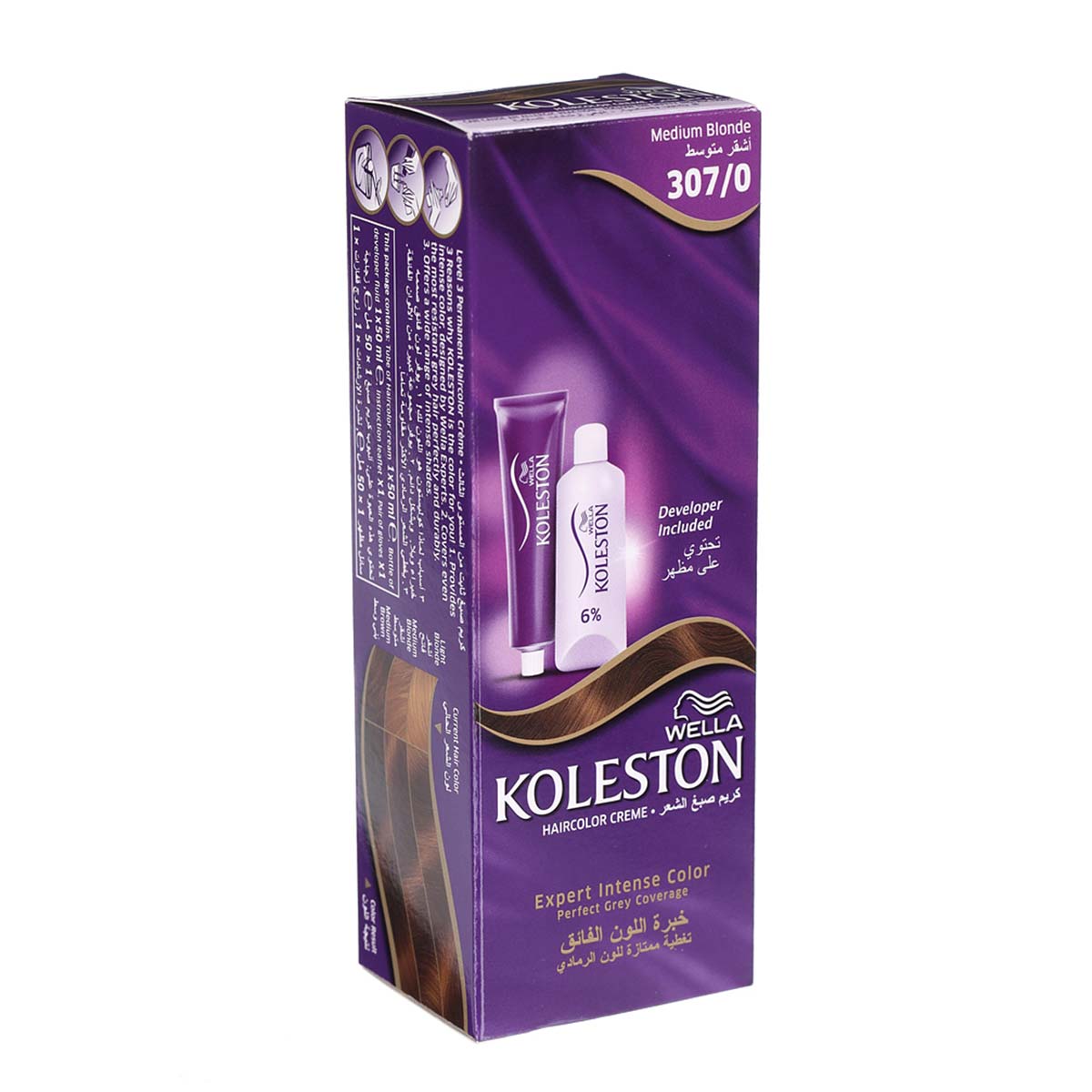 Koleston Med Blonde 307/0