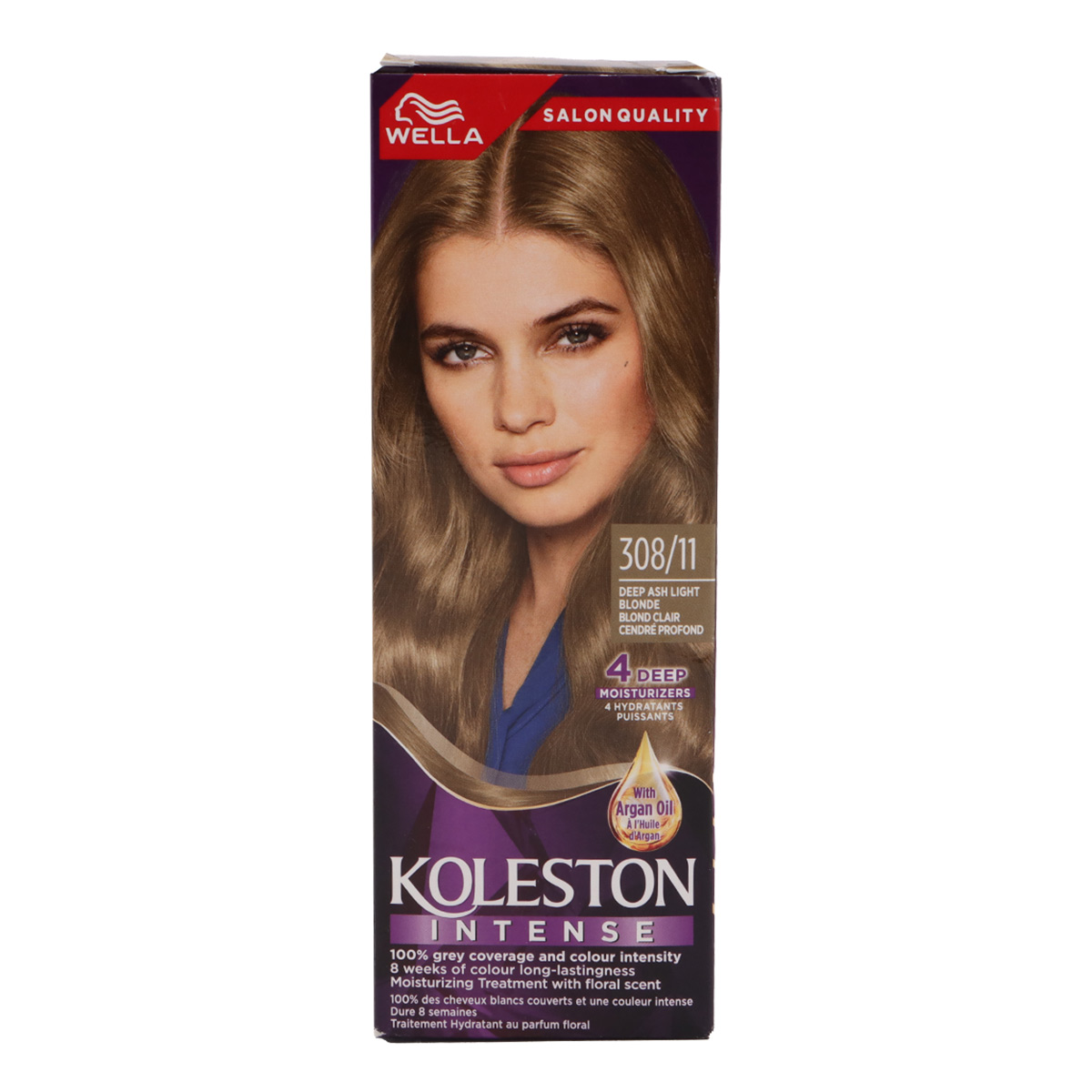 Wella Koleston Intense 308/11 Deep Ash Light Blonde Hair Colour