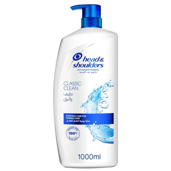 Head & Shoulders Classic Clean Shampoo 1L