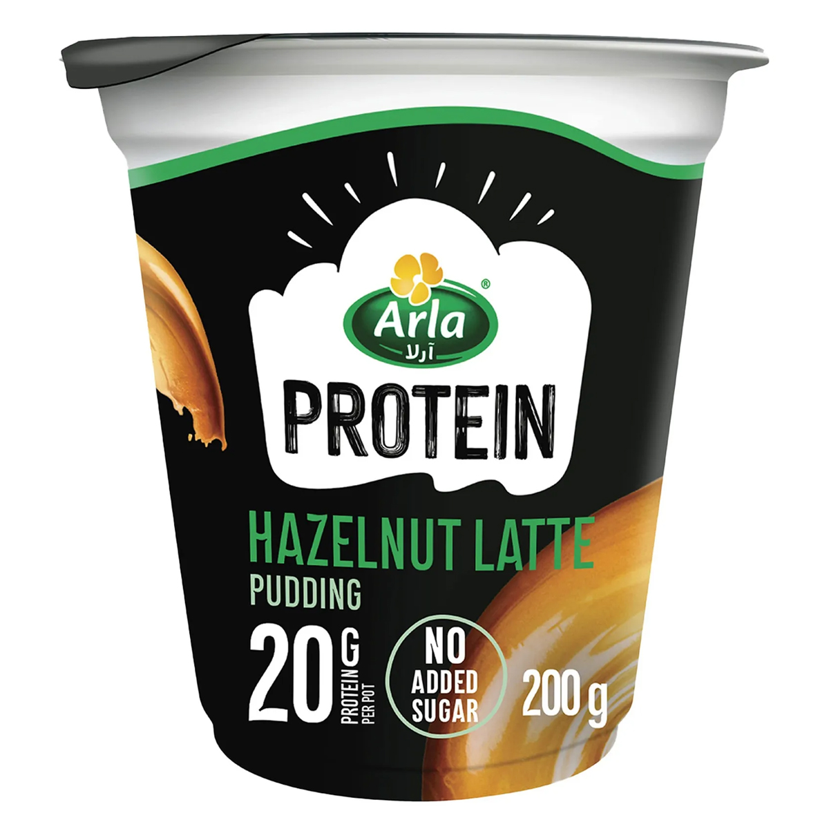 Arla Hazelnut Latte Flavour Protein Pudding 200g
