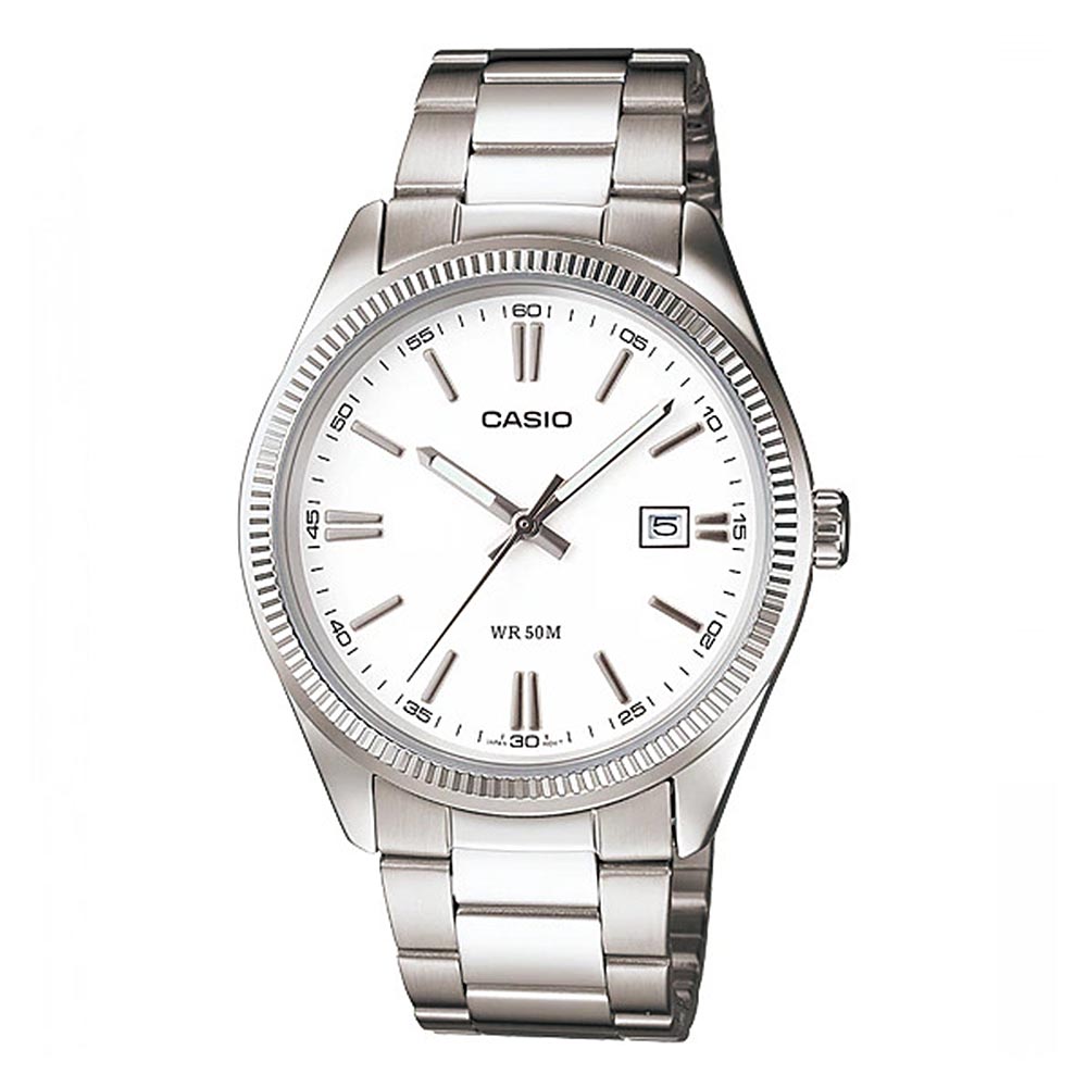 Casio Stainless Steel Mens Watch - MTP-1302D-7A1VDF