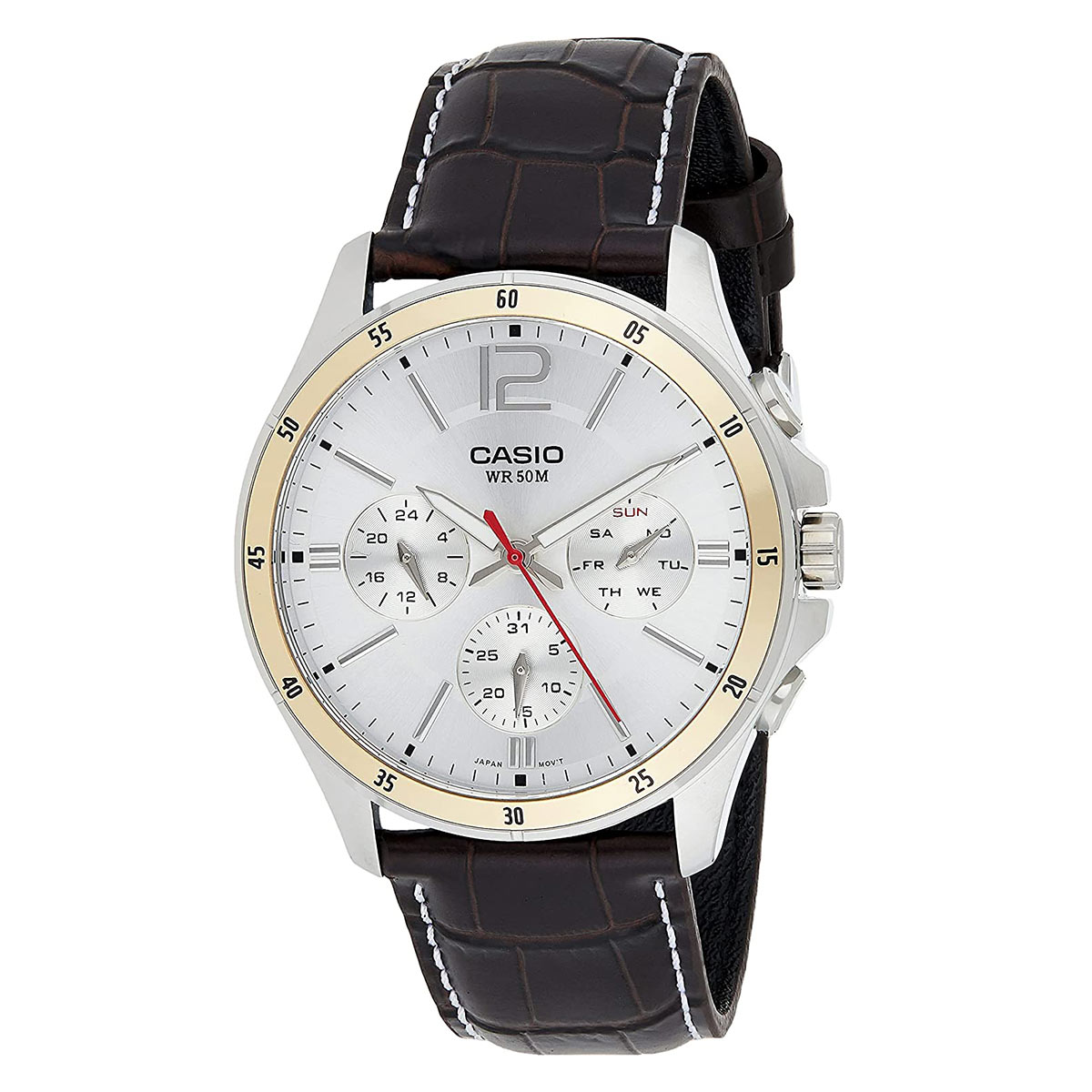 Casio Mens Analog Watch MTP-1374L-7AVDF