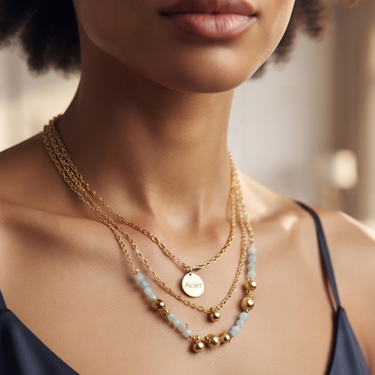 Acier Ladies Necklace For Women