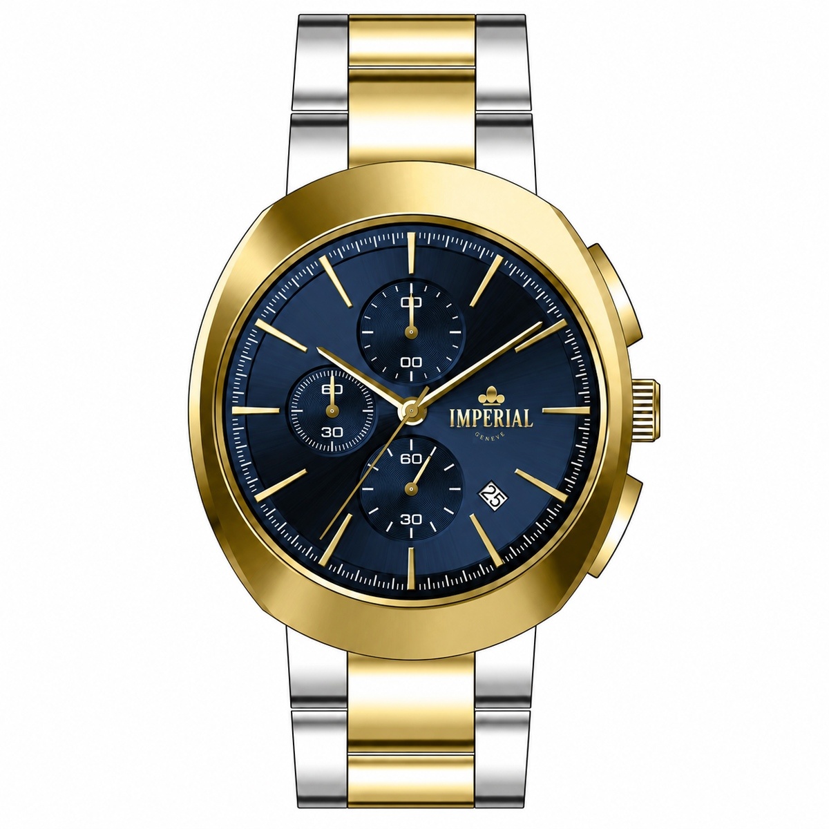 Imperial Chronograph Mens Watch TTG Blue