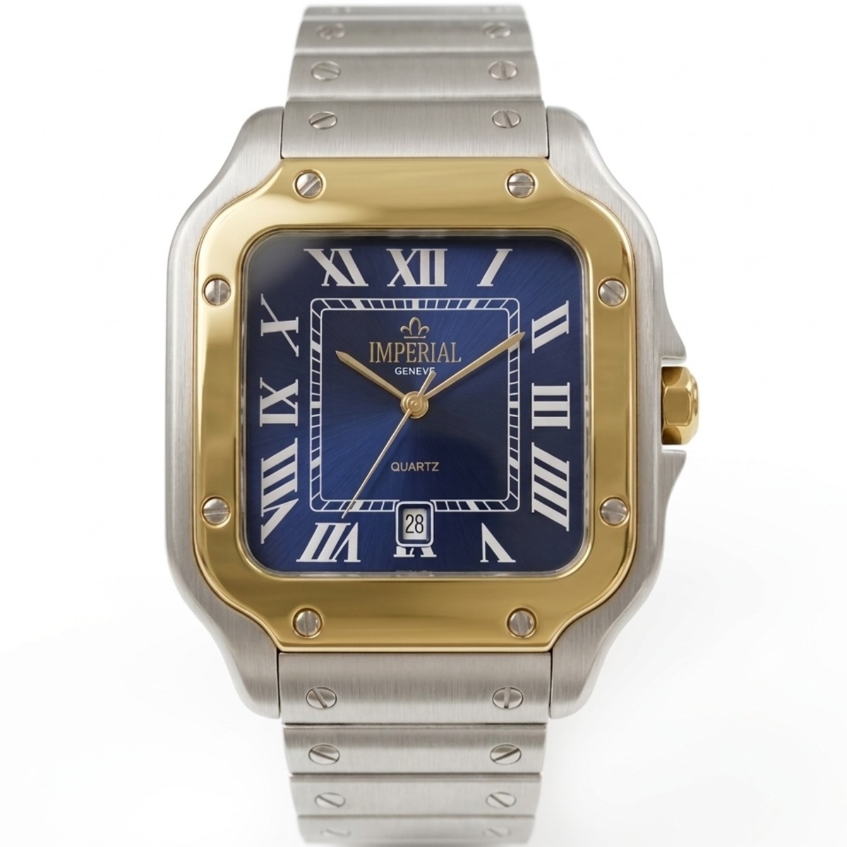 Imperial Geneve Ttg Mens Watch Blue