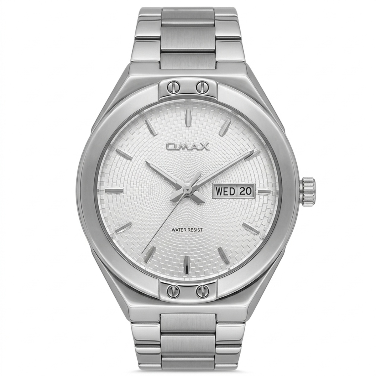 OMAX Stainless Steel Mens Watch SQ-DT013P33I