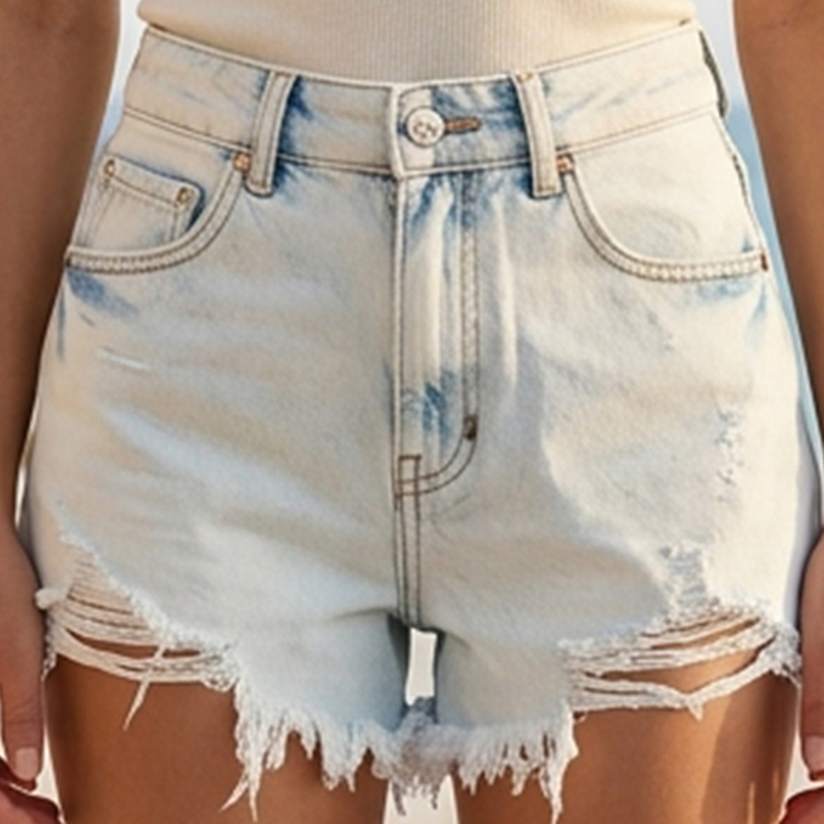 Ladies Jeans Short