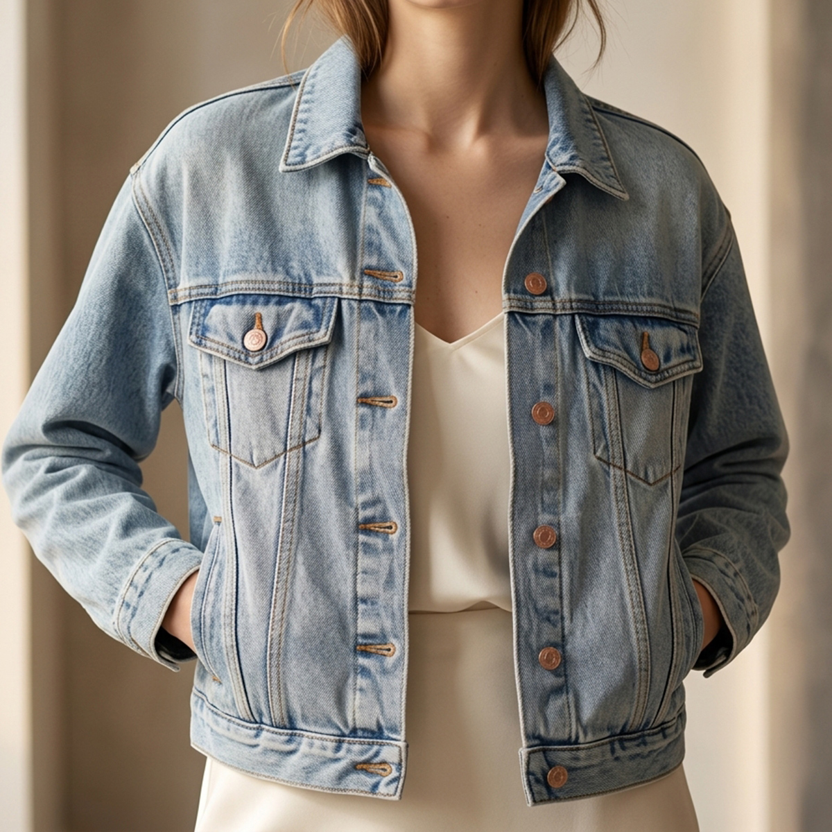 Ladies Jeans Jacket