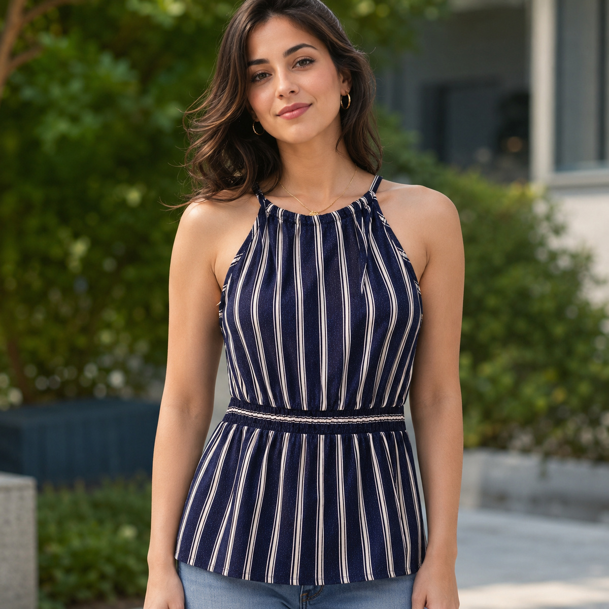 Ladies Blouse Sleeveless Free Size