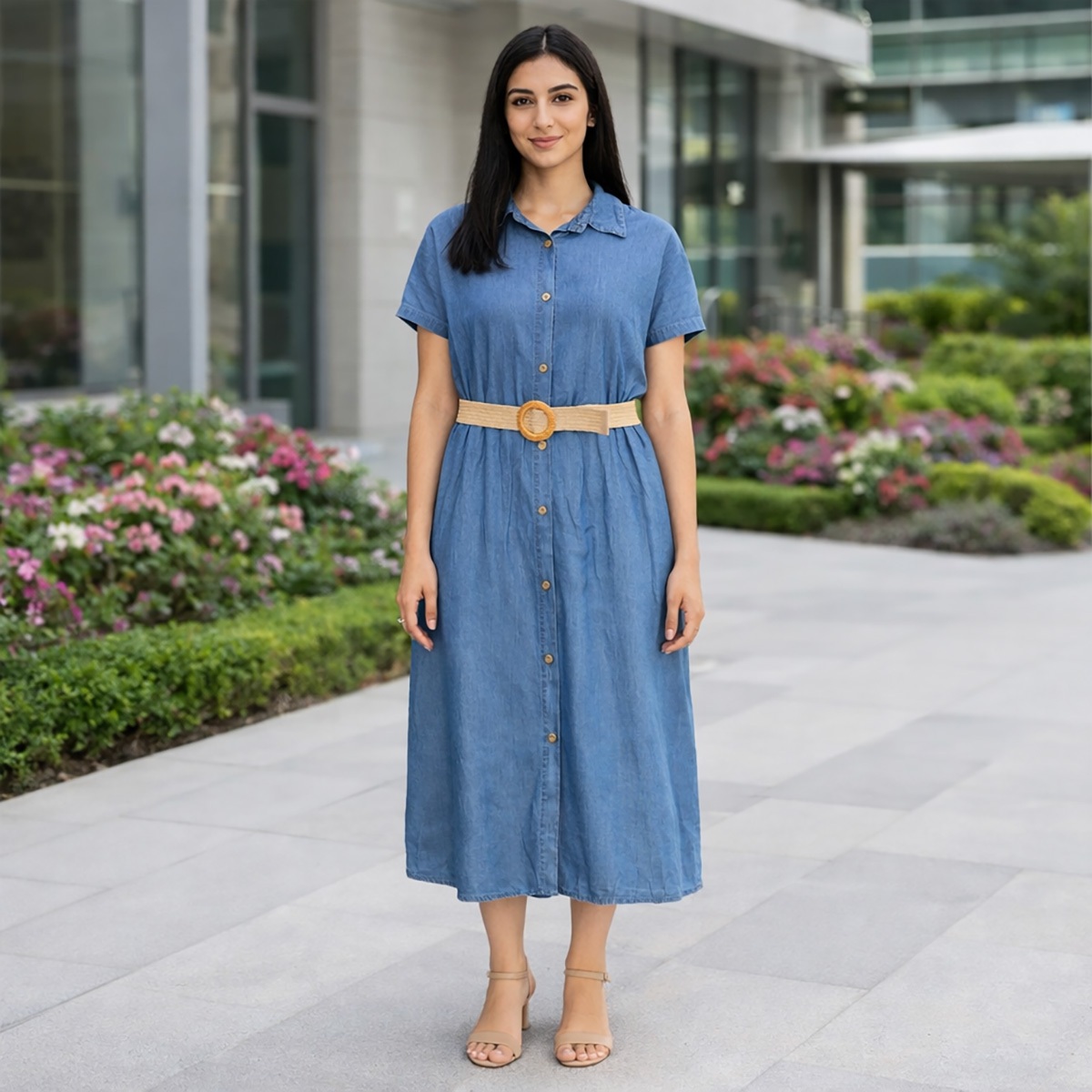 Ladies Jean Dress