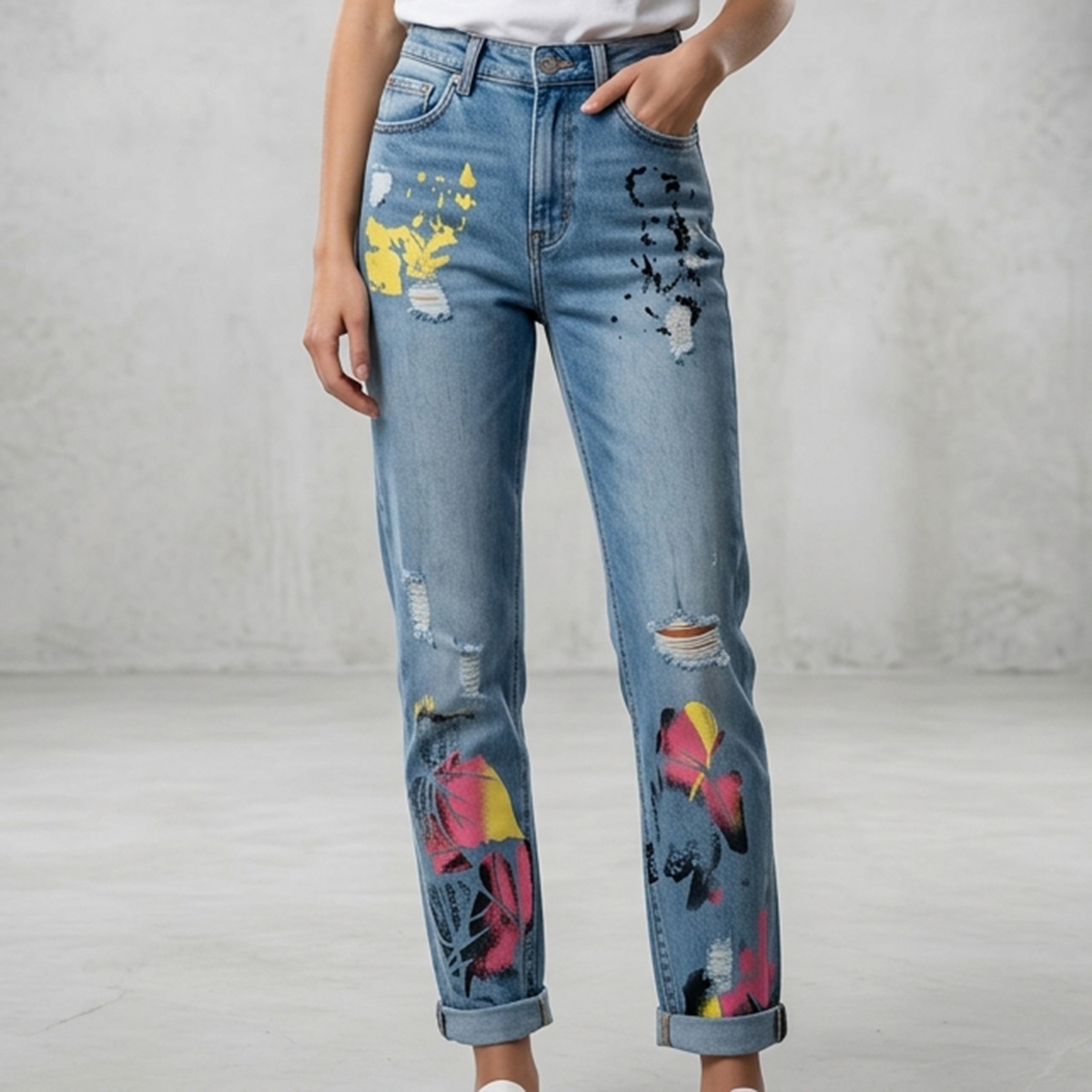 Ladies Jeans Pant