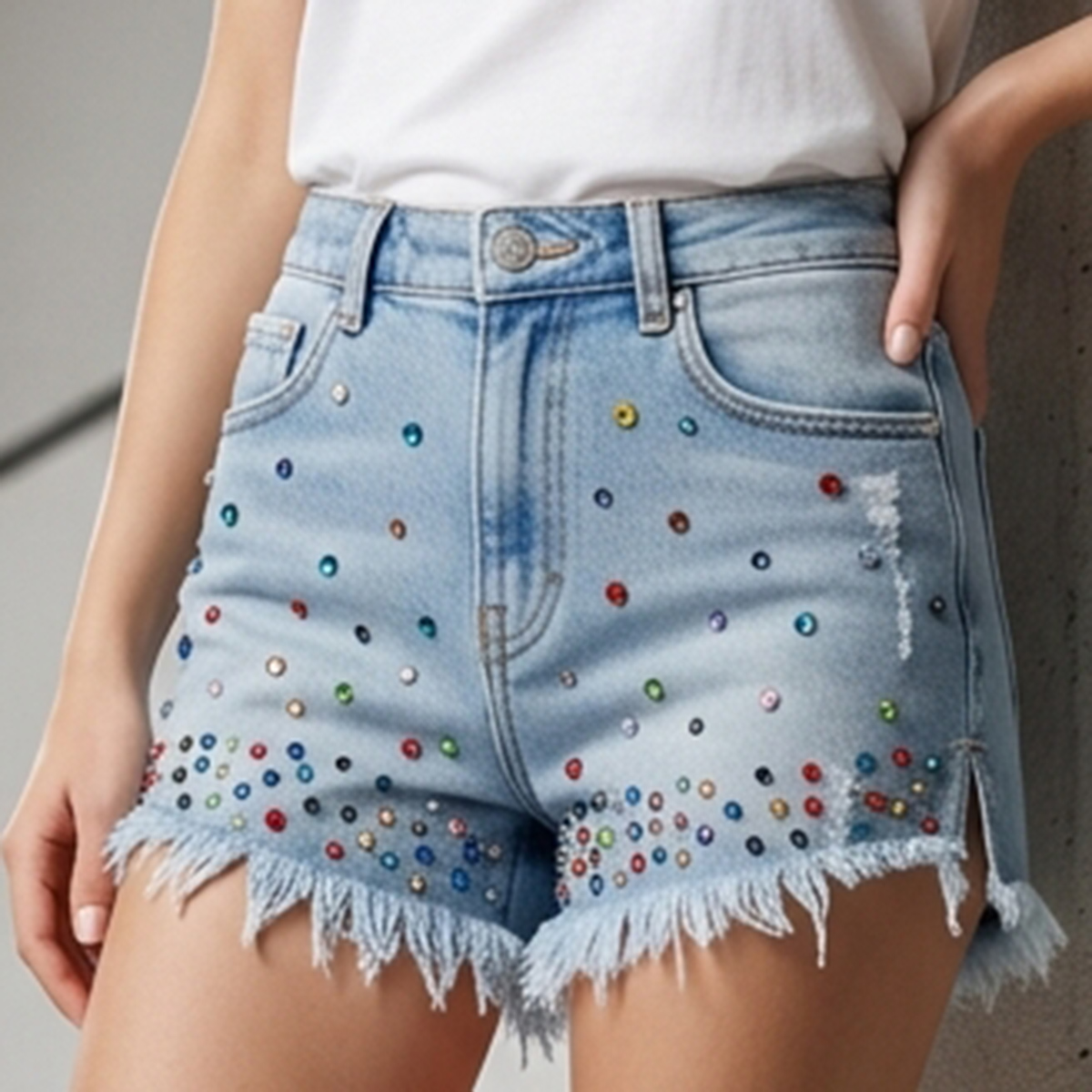 Ladies Jeans Short