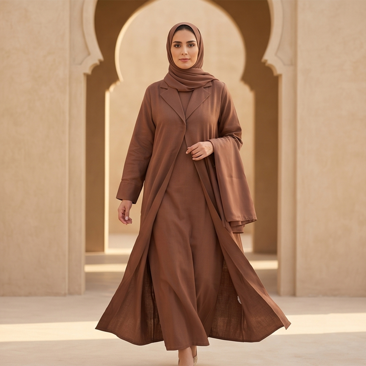 Open Abaya With Shela | Women | Women Clothing | Abayas