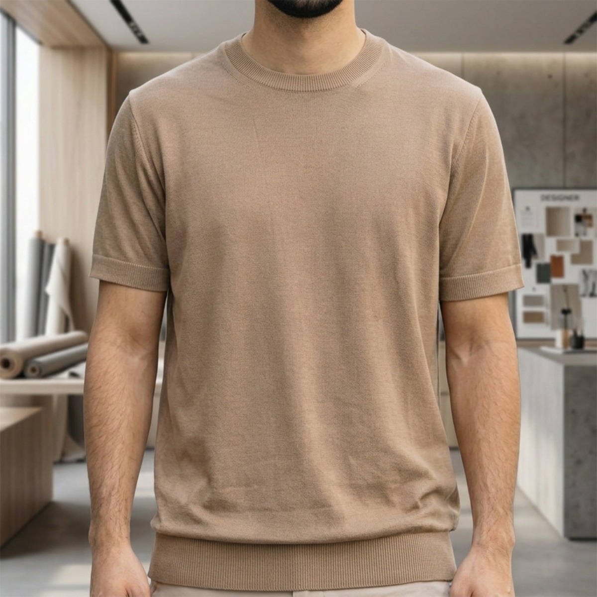 Mens Plain T Shirt