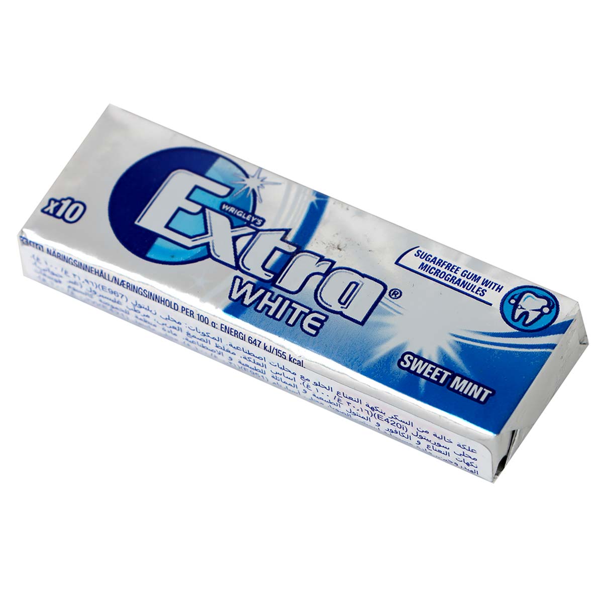 Wrigley's Extra White Sweet Mint Sugar Free Gum 14g