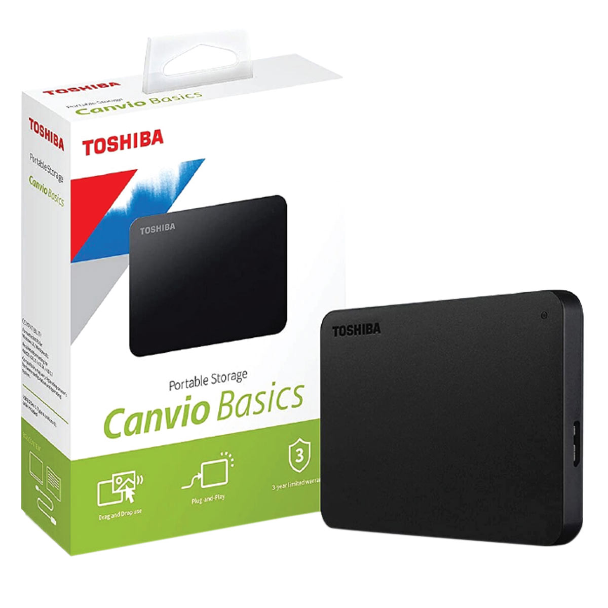 Toshiba Canvio Basics Portable HDD 2TB