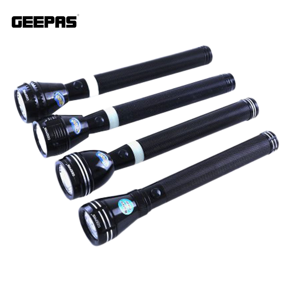 Geepas Flashlight Rechargeable 4 in1 - GFL4639