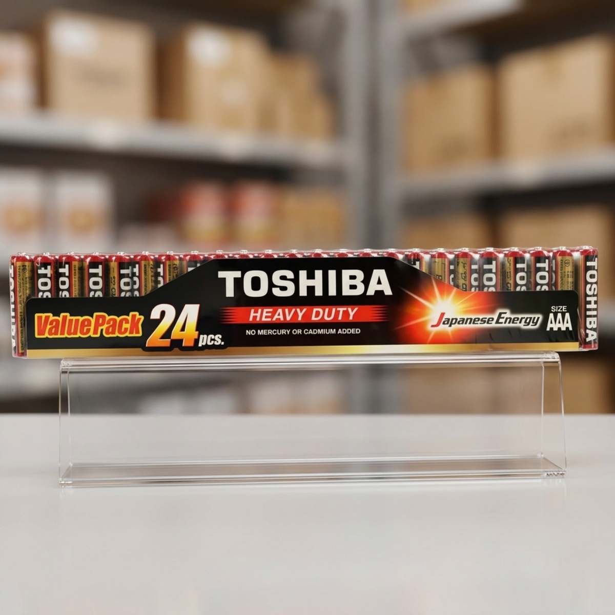 Toshiba Heavy Duty AAA Batteries 24 Pieces