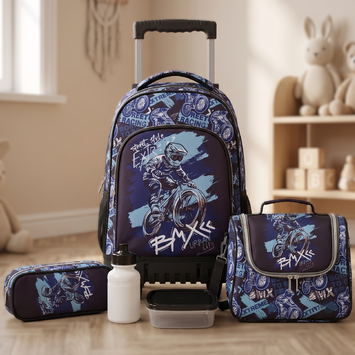 Bmx Urban City School Backpack Bag