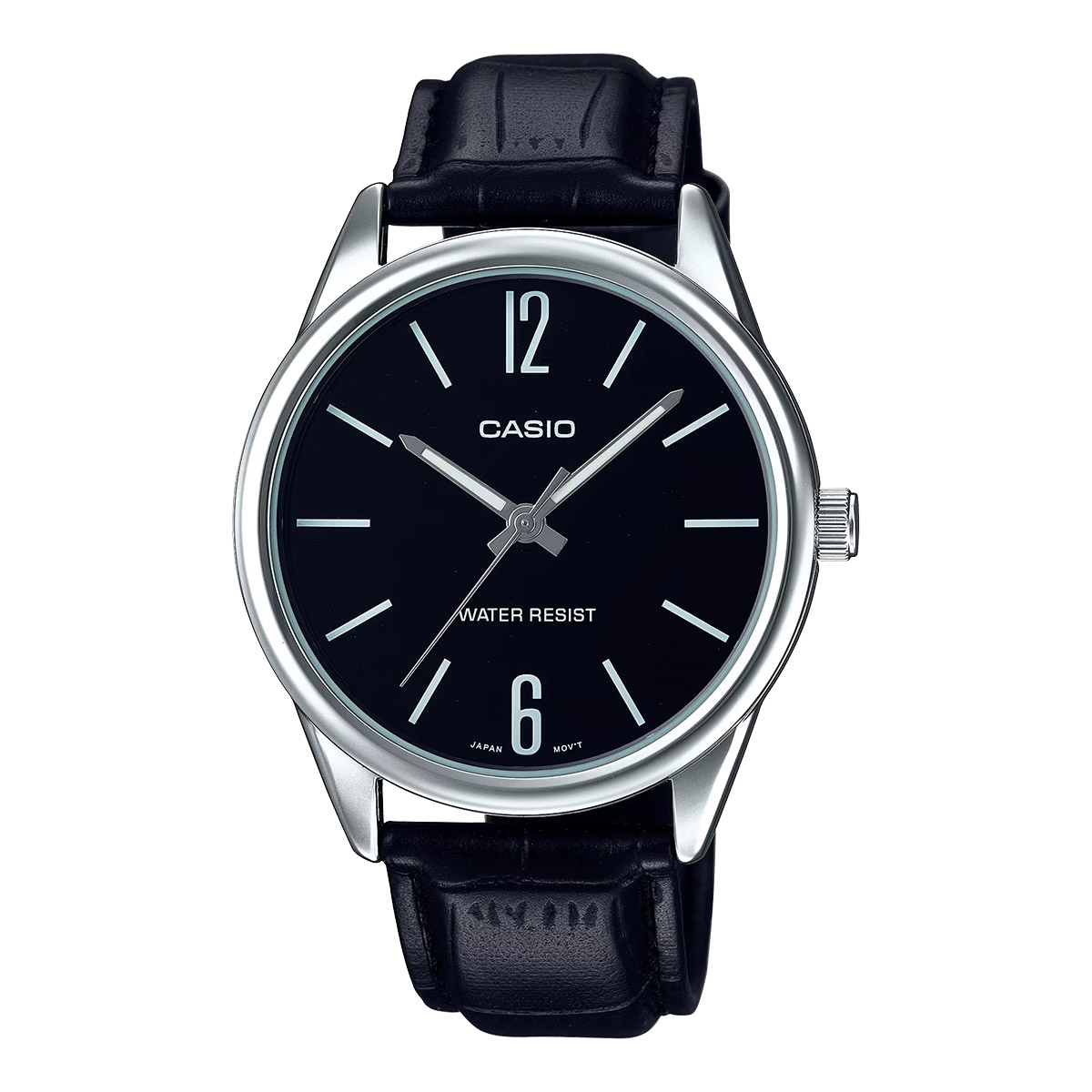 Casio Analog Leather Watch MTP-V005L-1BUDF