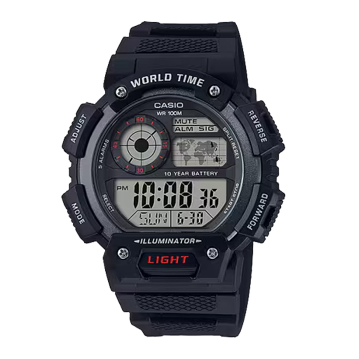 Casio Digital Sport Watch For Men AE-1400WH-1AVDF