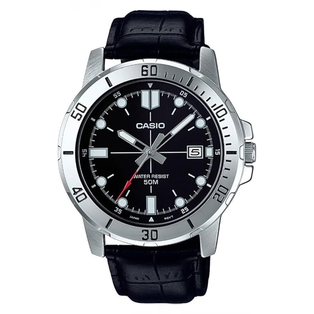 Casio Watch Black MTP-VD01L 1EVUDF