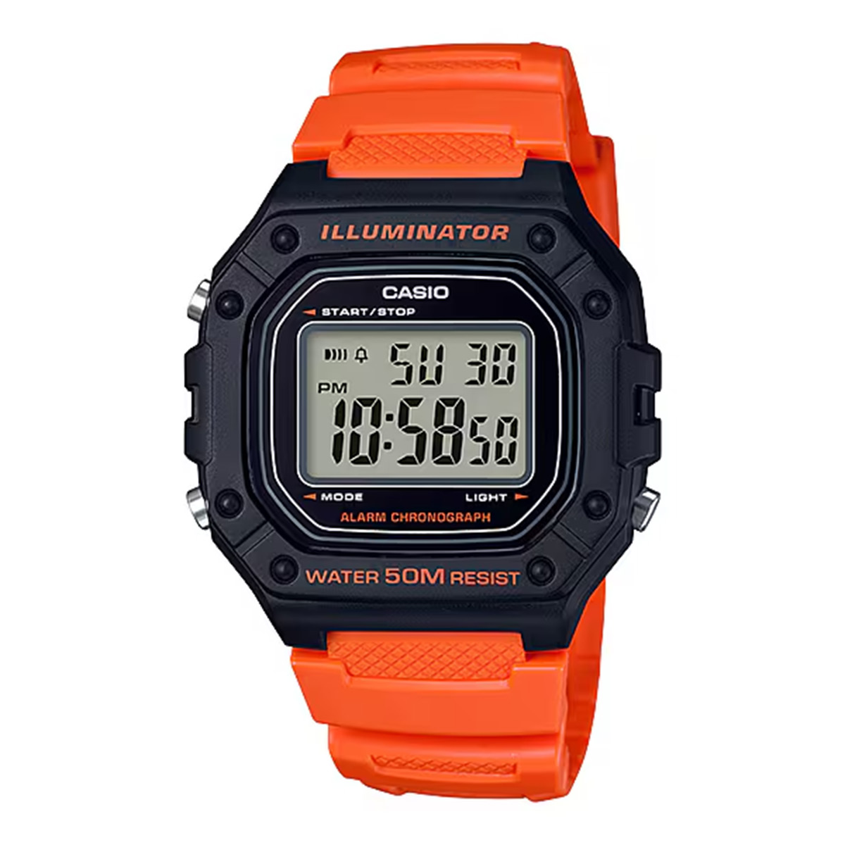 Casio Digital Watch For Men W-218H-4B2VDF
