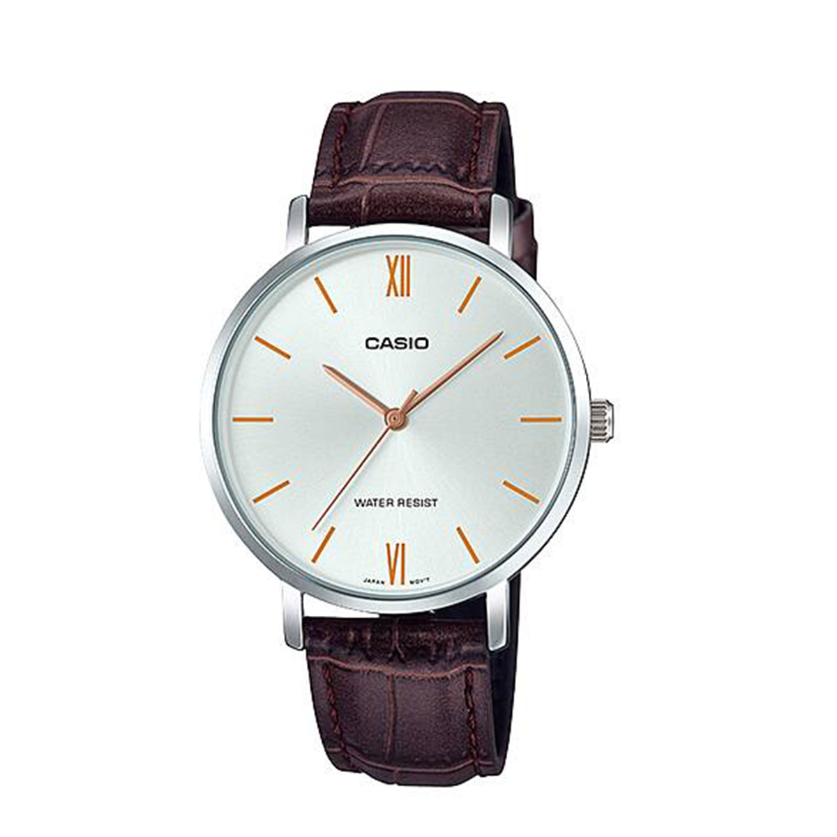 Casio Analog Leather Watch For Women LTP-VT01L-7B2UDF