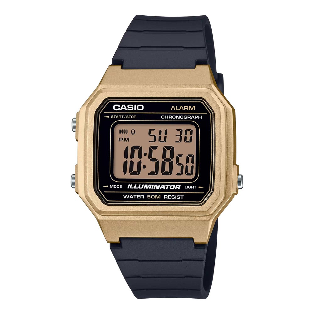 Casio Digital Watch Resin Strap For Men W-217HM-9AVDF