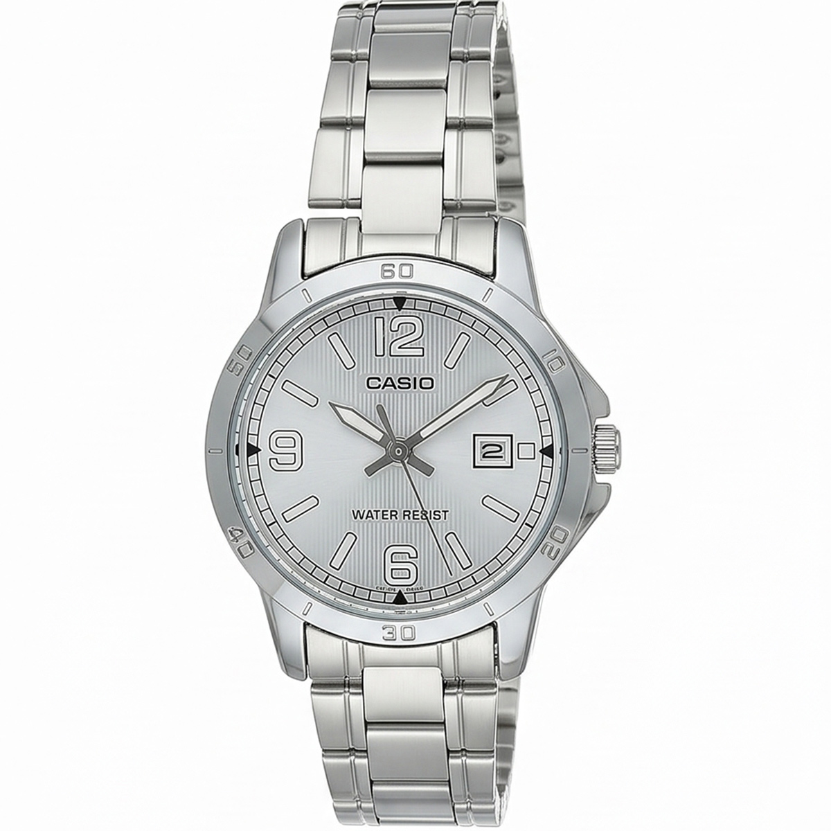 Casio Formal Watch For Women In Silver Color LTP-V004D-7B2UDF
