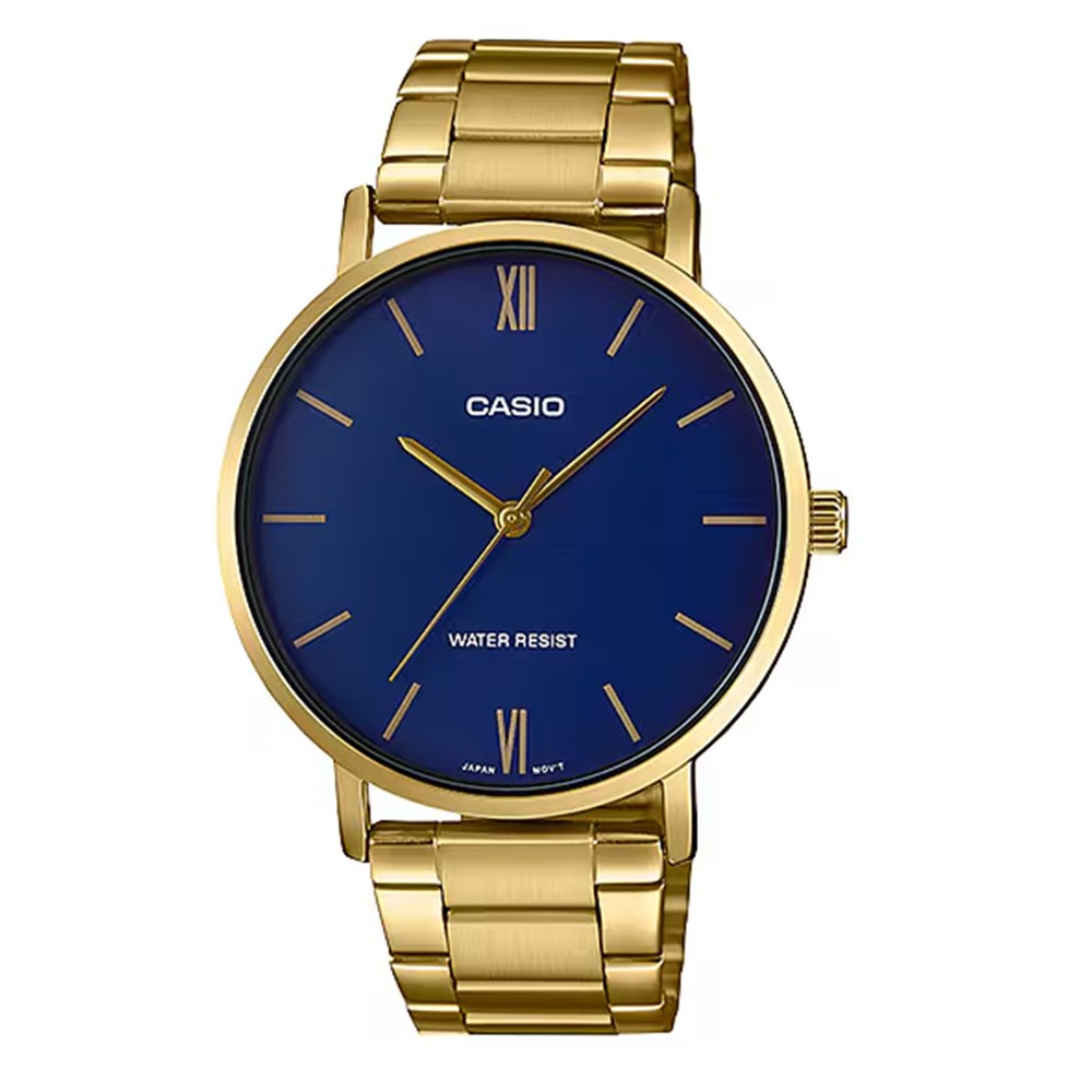 Casio Analog Formal Watch Golden Color For Men MTP-VT01G 2BUDF