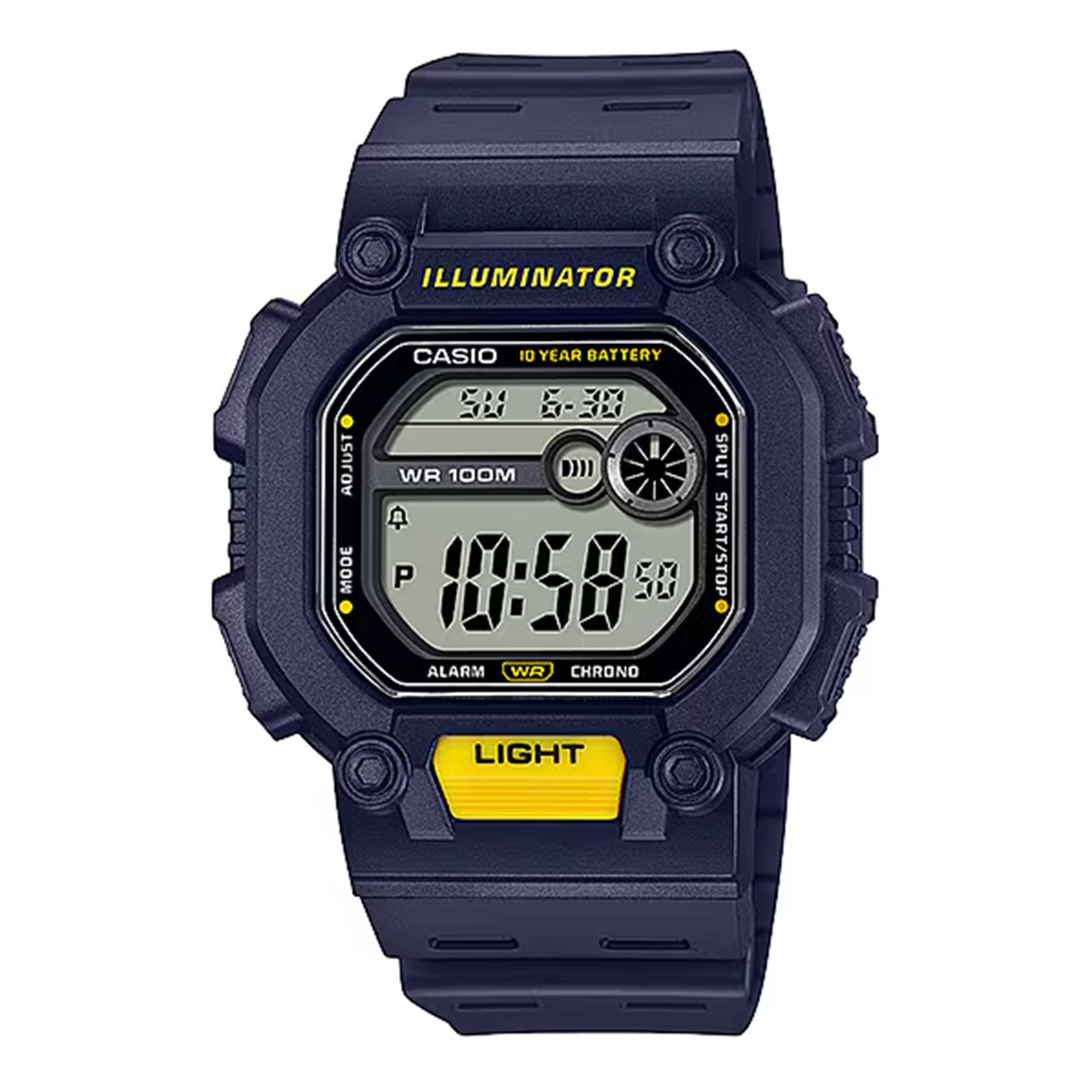 Casio Illuminator Digital Watch For Men W 737H 2AVDF