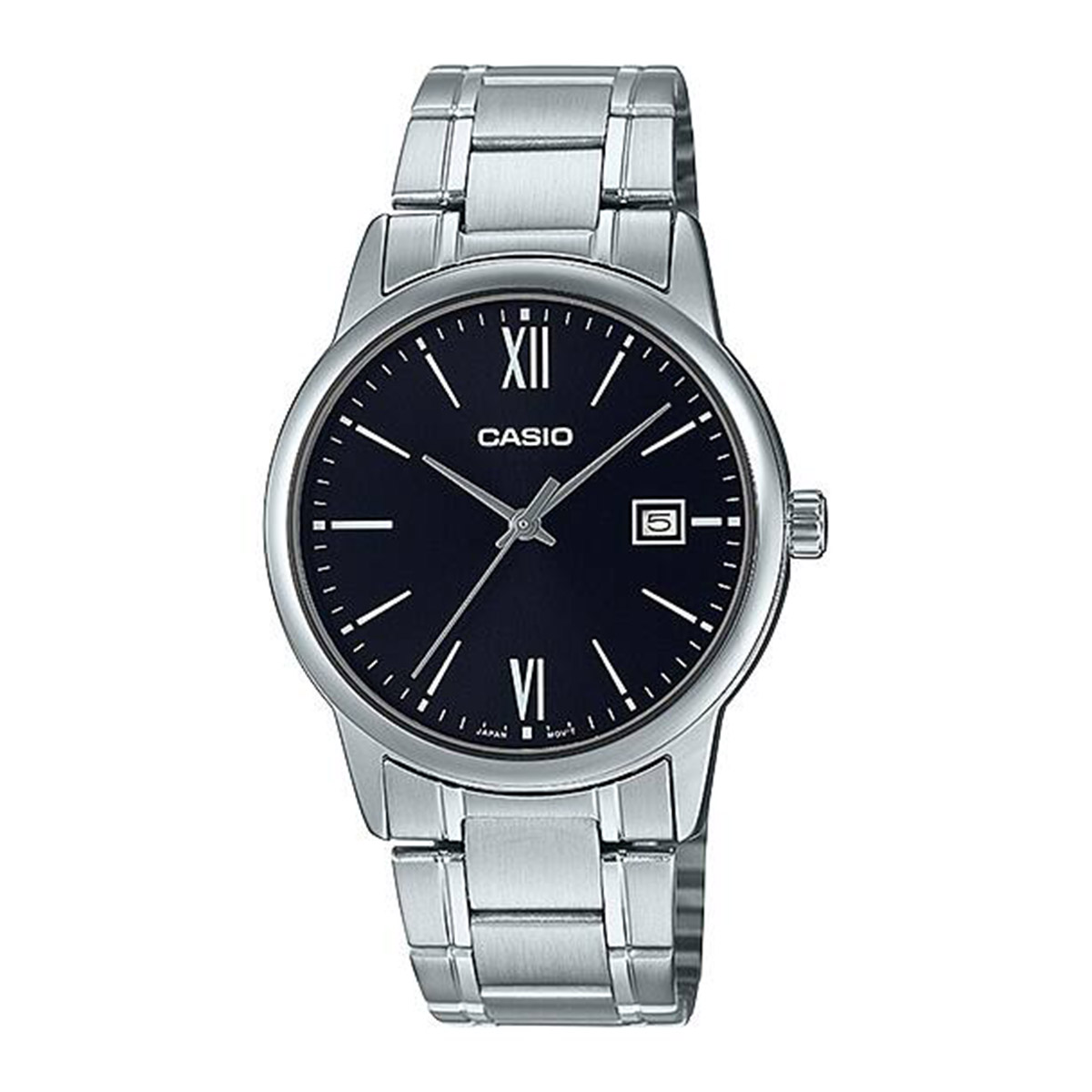 Casio Stainless Steel Watch For Men MTP-V002D-1B3UDF