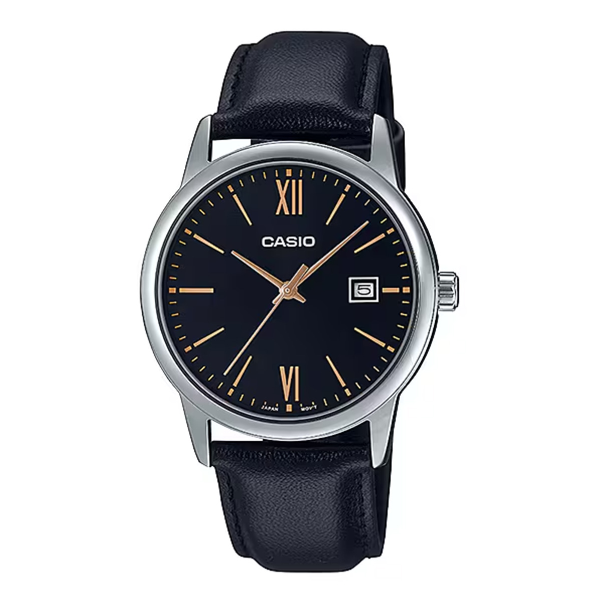 Casio Analog Leather Watch For Men MTP-V002L - 1B3UDF