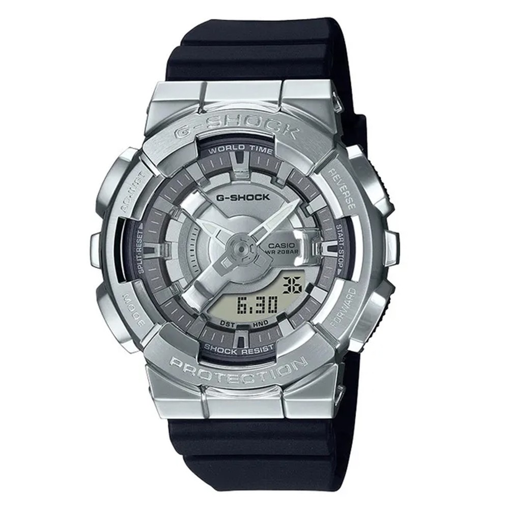 G-Shock Casio Watch Silver DGM-S110-1ADR