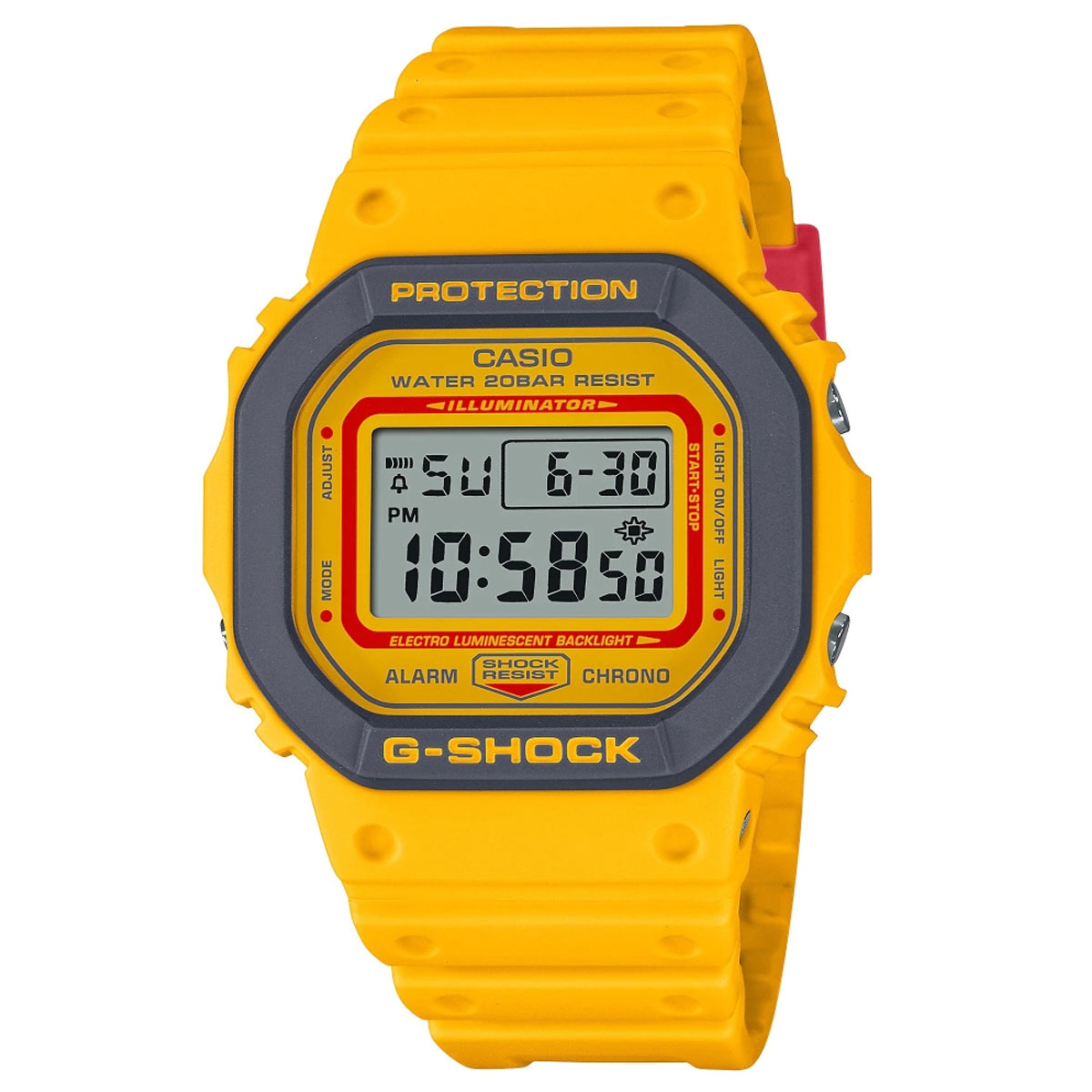 Casio G Shock Rubber Watch DW-5610Y-9DR | Men | Men Watches | Men Sports Watches