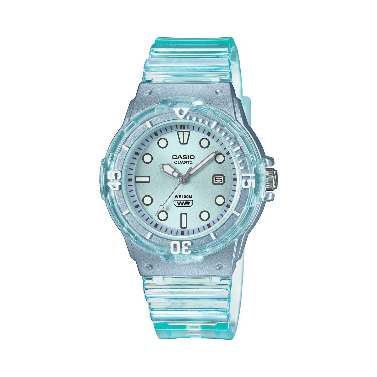 Casio Quartz Watch WR 100m For Women LRW-200HS-2EVDF