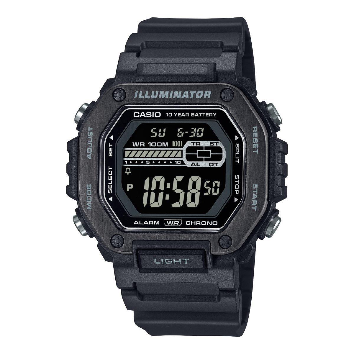 Casio Sport Watch Water Resist Light MWD-110HB-1BVDF