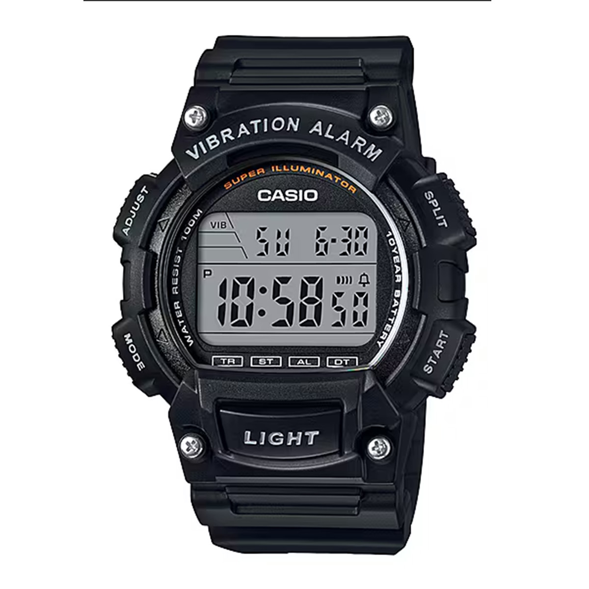 Casio Vibration Alarm Digital Watch For Unisex AQ-800EB-2ADF
