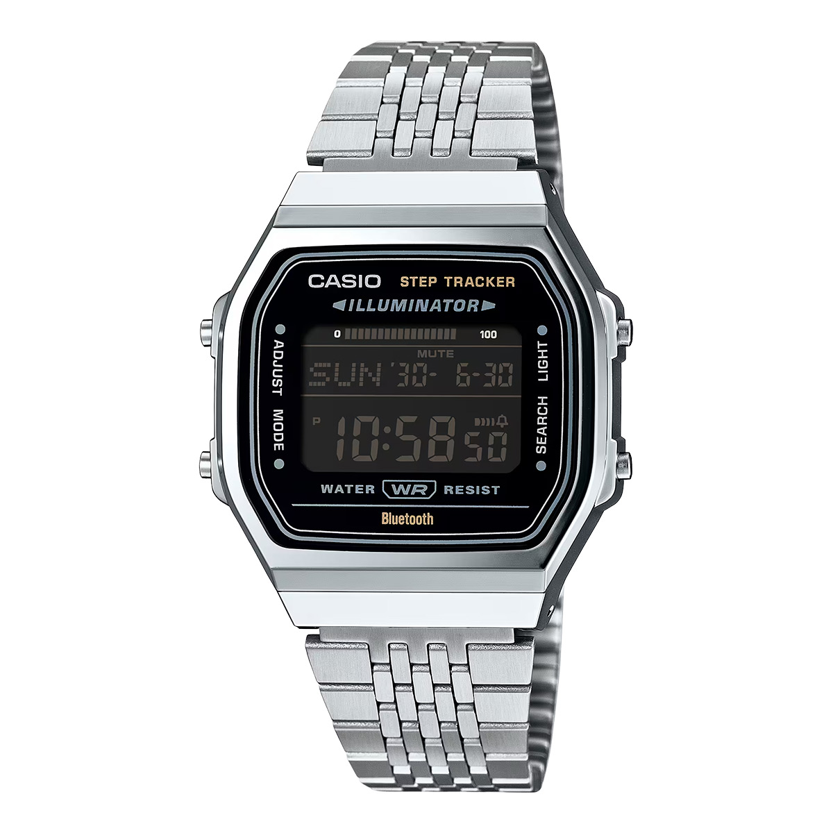 Casio Vintage Stainless Steel Watch For Unisex ABL-100WE-1BDF