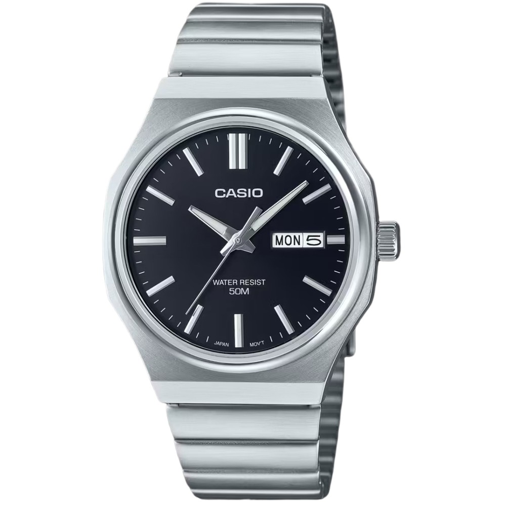 Casio Watch For Men Black MTP-E735D-1AVDF