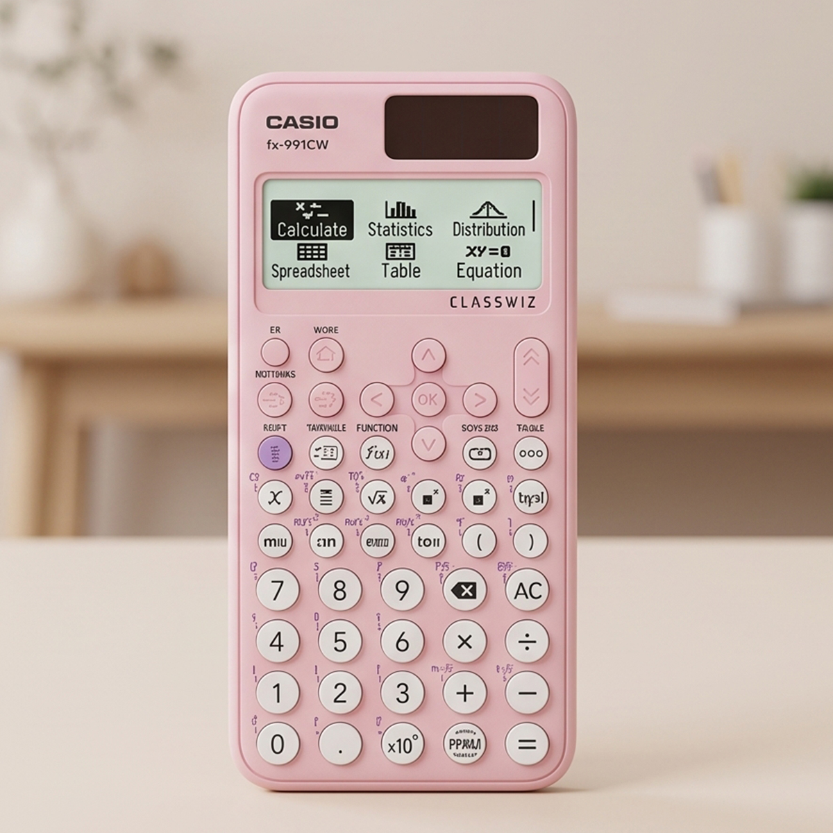 Casio fx-991CW Scientific Calculator Pink