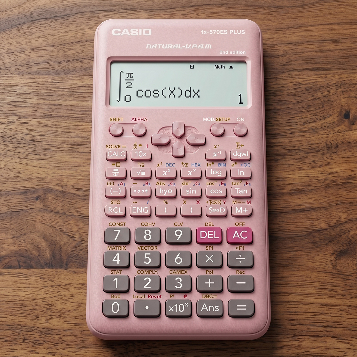 Casio Scientific Calculator Pink