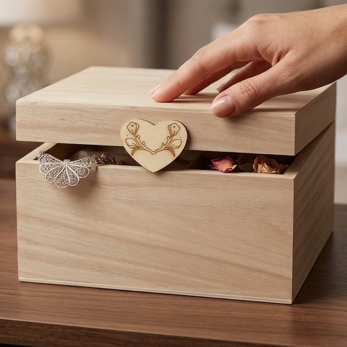 Wooden Gift Box Large