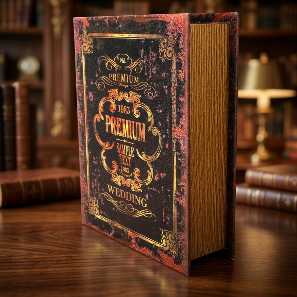 Medium Book Decoration