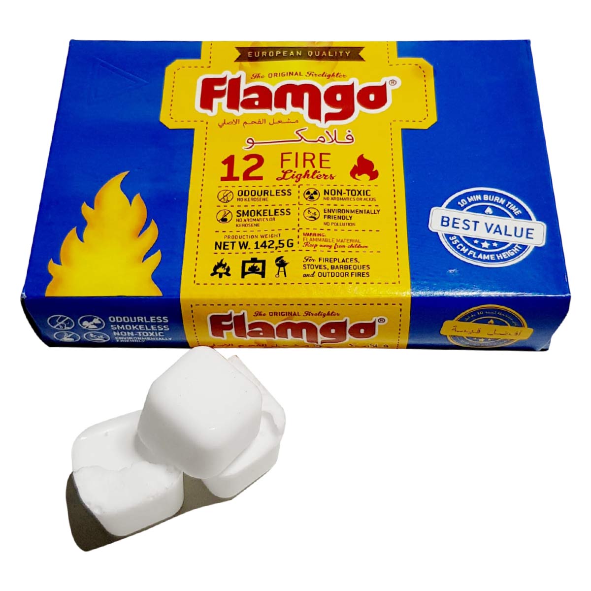 Flamgo Fire Lighter Cubes 142.5g